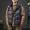 Winter Light White Duck Down Stand-up Collar Down Vest Men's Vest Thermal Vest American Trendy Brand Sleeveless Jacket