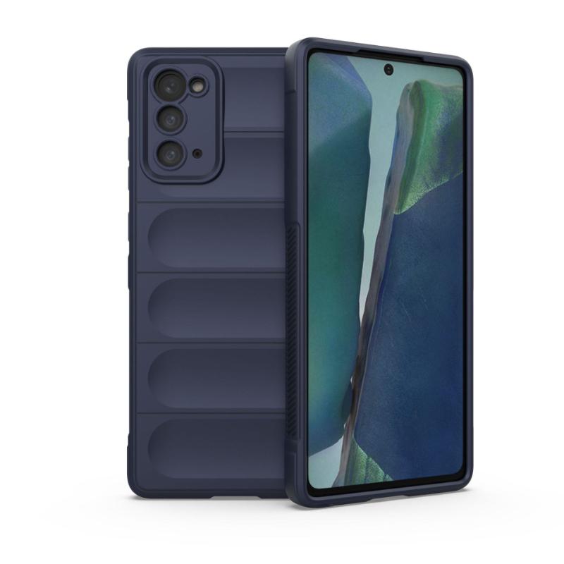 Чехол для Samsung Galaxy Note 20 Ultra Задняя крышка Чехол для телефона Жидкий силикон Противоударный Бронированный чехол Funda Coque