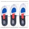 Men's Silicone Shock-Absorbing Sports Insoles - Breathable, Sweat-Absorbent, EVA Air Cushion for Military Training