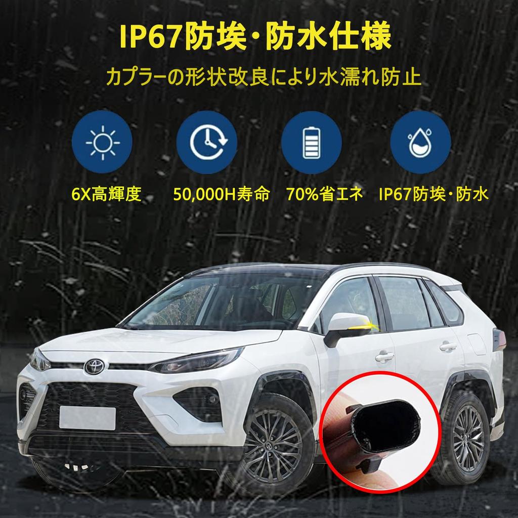 Alphard Vellfire Standard 30 Series RAV4 50 Series Toyota Models Sequential Door Mirror Turn