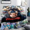 1PC Ferdinand Print Flannel Blanket, High quality All Seasons, Home Decor, Warmth and Comfort, Perfect for Christmas Gifts