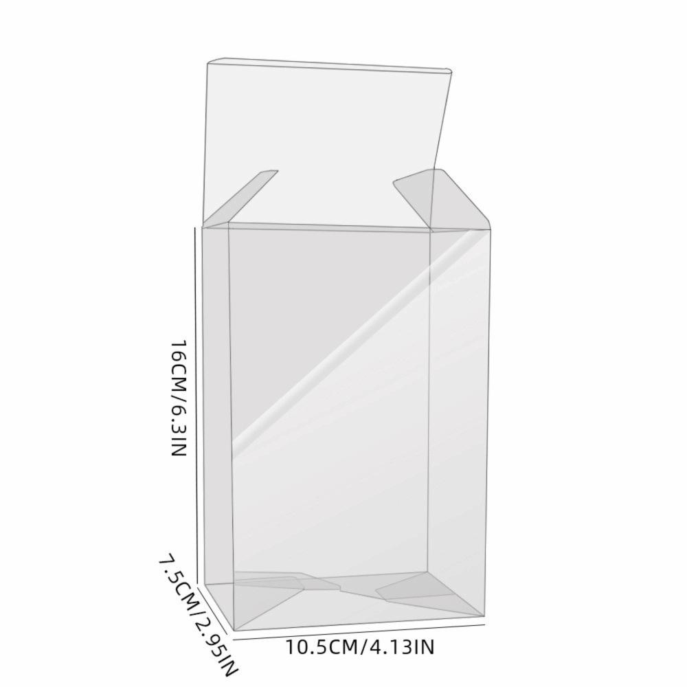 2pcs Stackable Design Controller Storage Box Universal Fit Handle Display Box for PS5/Xbox