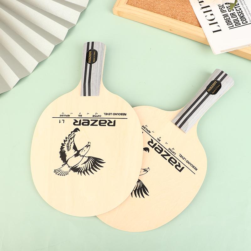 1Pc For L1 Table Tennis Blade Racket (5 Ply Wood ) Ping Pong Bat Paddle For Training Competition Table Tennis Carbon Plate Blade