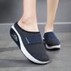35-43 Женские дышащие полутапочки Сверхлегкие домашние и уличные тапочки большого размера