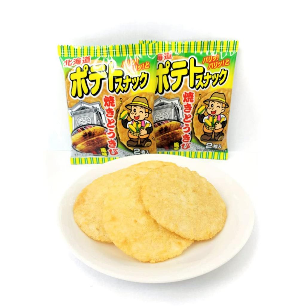 Картофельный снек Kato Seika со вкусом печеной кукурузы x 8 пакетиков