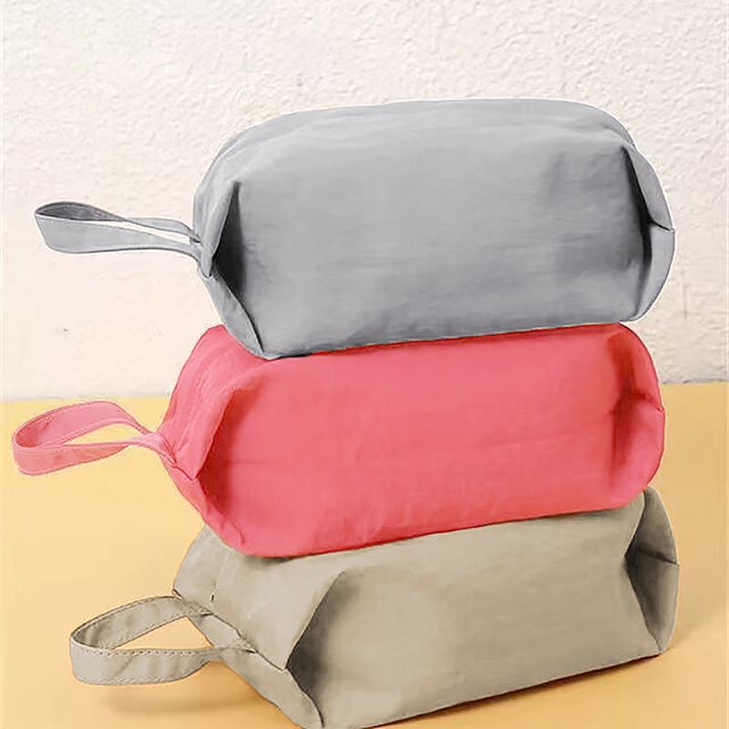 Портативные сумки для хранения, водонепроницаемый карман для хранения кистей для макияжа, унисекс, сумка-органайзер на молнии, дорожные носки, упаковка для хранения одежды