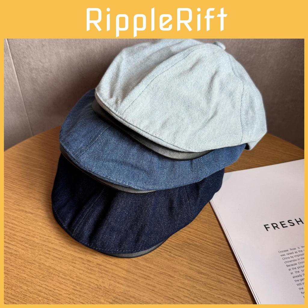 Denim Cotton Baseball Cap With Sun Protection Breathability For Casual Wear
