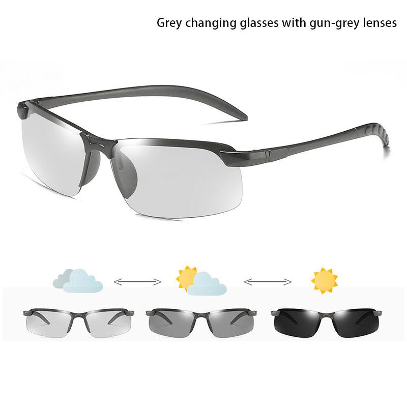 Поляризованные полихромные солнцезащитные очки днем ​​и ночью для вождения на рыбалке с ночным видением