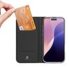 Dux Ducis Skin Pro Flip Case for iPhone 16 Pro with Card Slot - Black