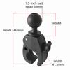 No Drilling Ball Head Stand 1.5 Inch Mount Adapter Portable Ball Mount Adapter  Tablet Mounting