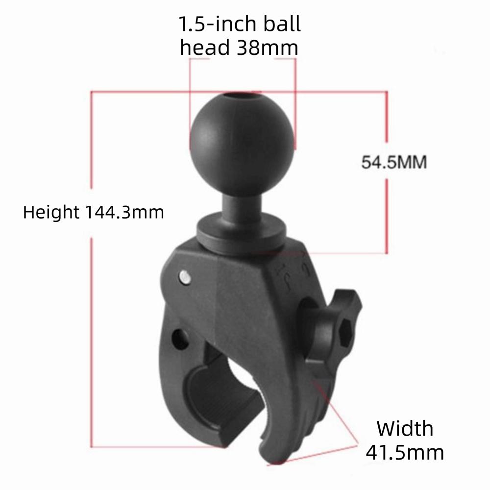 No Drilling Ball Head Stand 1.5 Inch Mount Adapter Portable Ball Mount Adapter Tablet Mounting