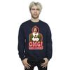 Elf Mens Santa Is Coming Sweatshirt