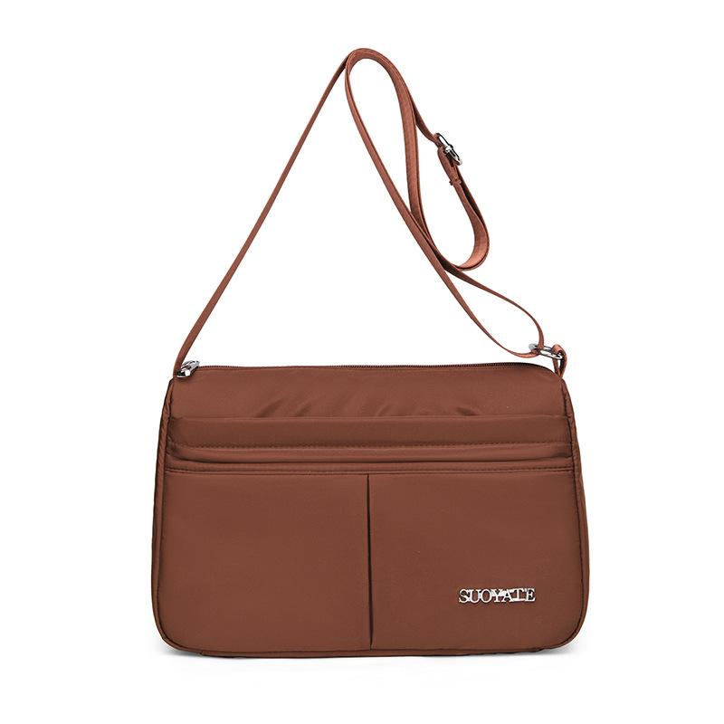 Сумка через плечо женская, большая вместимость, водоотталкивающая сумка через плечо, сумка для мам среднего возраста