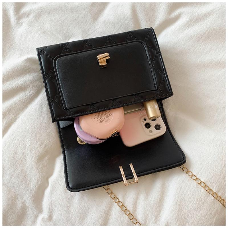 Винтажная сумка-цепочка 2023, модная сумка-мессенджер на одно плечо, простая маленькая квадратная сумка, тренд