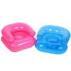 Inflatable Chair Single Seat PVC Transparent Inflatable Chair Balcony Blow Sofa Beach For Bedro F6J7