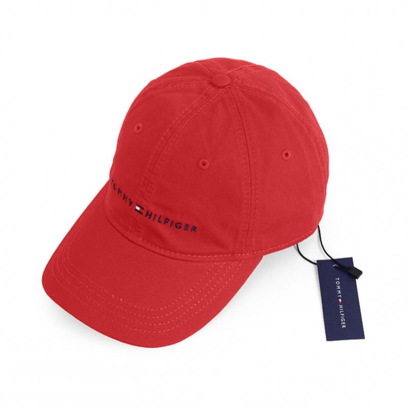 Tommy Hilfiger Кепка с логотипом Яблочно-красная 6941823 608