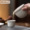 140 мл глиняный кувшин для чая с ручной росписью, чайный фильтр-делитель (чахай), диспенсер, чашка правосудия, справедливая кружка, коллекция чайных принадлежностей, аксессуары, подарок