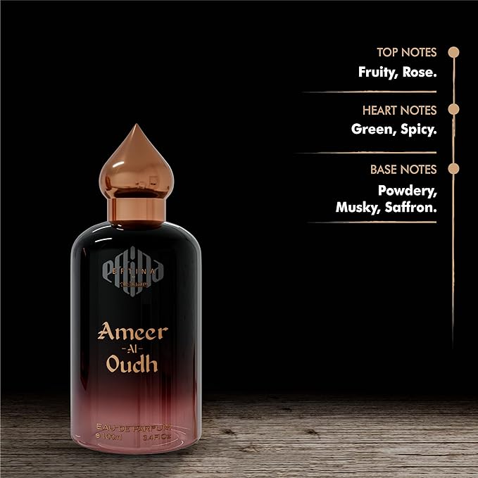 EFTINA от Al-Nuaim Ameer Al Oudh Eau De Parfum | EDP ​​Парфюмерия | Стойкие духи | Роскошная парфюмерия для мужчин и женщин | 100 мл