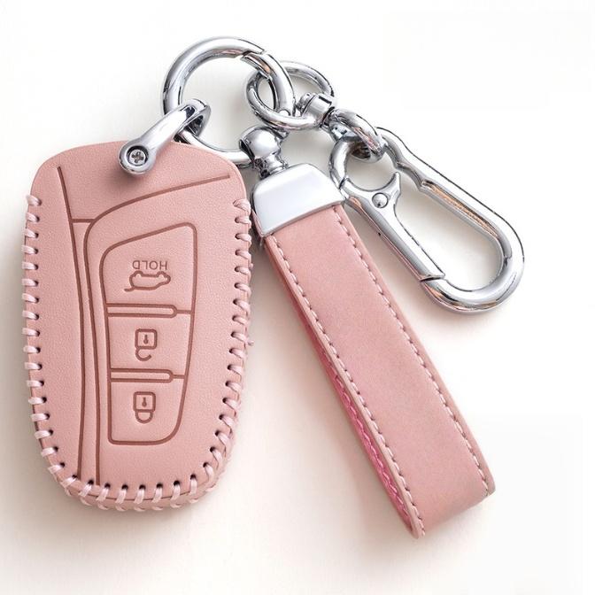 Для Grandeur HG Genesis G80 Santa Седан Fe 3DM Grand SantaFe 2018 IX45 EQUUS Azera Чехол-держатель для автомобильного пульта ключа