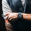 BONEST GATTI BG9902 Phantom Speed Automatic Skeleton Mechanical Watch Stainless Steel Case Rubber Strap Wristwatch for Men