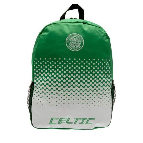 Celtic FC Official Fade Football Crest Design Backpack