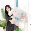 Cute White Puppy Plush Toy Pillow Soft Comfort Stuffed Animal Doll For Children Kids Christmas Gift