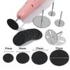 Black Sanding Paper Dics For Manicure Pedicure Nail Polishing Foot Callus File Replacement Sandpaper