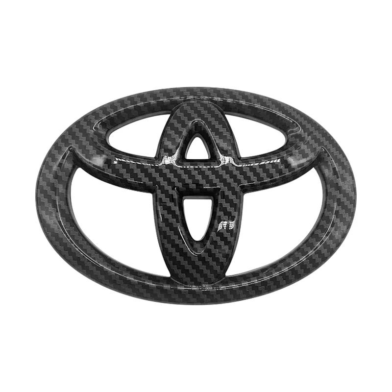 Декоративные наклейки на руль автомобиля, эмблема для Toyota Hilux Prius Avensis Auris Verso Corolla Camry, наклейки на интерьер автомобиля