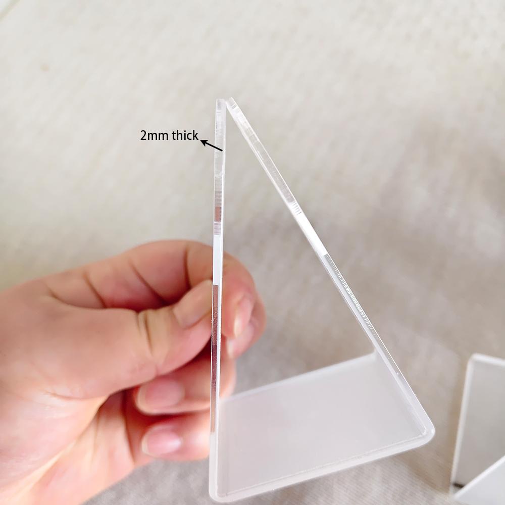 30pcs/set High Transparency Acrylic Gift Box 3 Creative Handle Styles (heart-shaped/semi-circular) 9x4.5x5.5cm Compact Party Candy Packaging Boxes