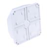 Universal Security Camera Junction Box Mounting Bracket Plastic Rainproof Junction Box Mounting Bracket For Dome Camera