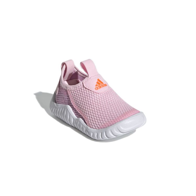 Adidas Rapidazen S Rdy Casual Comfortable Breathable Low-Top Walking Shoes Baby Shoes Pink FZ3946