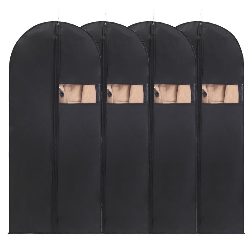Non-Woven Dust & Moistureproof Garment Cover for Coats & Jackets - Travel & Storage Solution
