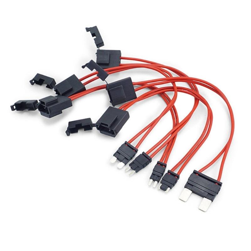 Электрическая коробка автомобиля, провод для отвода питания 16 AWG 32V 25A, удлинительный провод с корпусом из полиамида и латунными клеммами