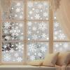 Runtow Christmas Snowflake Window Stickers 2025 Merry Christmas Decor for Home Xmas Gifts New Year Party Decoration