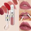 Double Head Non Stick Cup Mirror Lip Gloss Is Easy To Apply Color Non Stick Cup Stacked Glossy Lip Gloss Lipstick