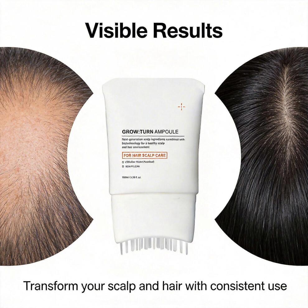 Hair Growth Serum with Built-in Brush for Massaging in the Serum to Thicken Hair 100ml