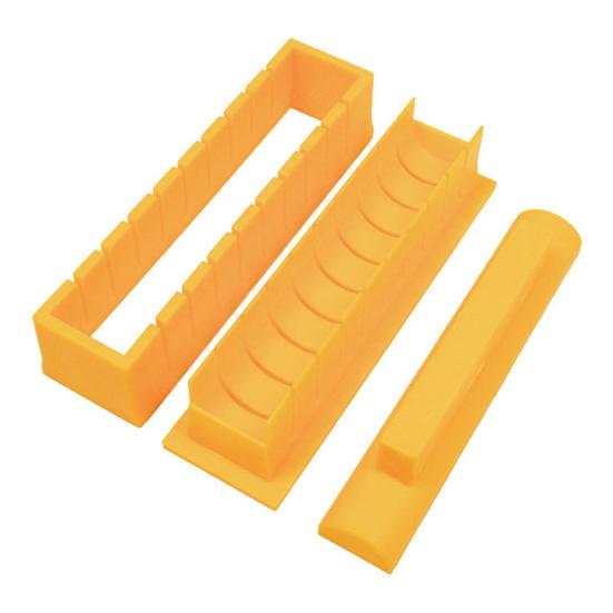 1 комплект, утолщенный и удлиненный набор форм для суши, нелипкий пищевой пластик, инструмент для приготовления суши, фаршированный рисом нори, машина для изготовления суши своими руками, кухонные принадлежности