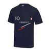 Navy Blue France Children's Football Shirt - - Blue