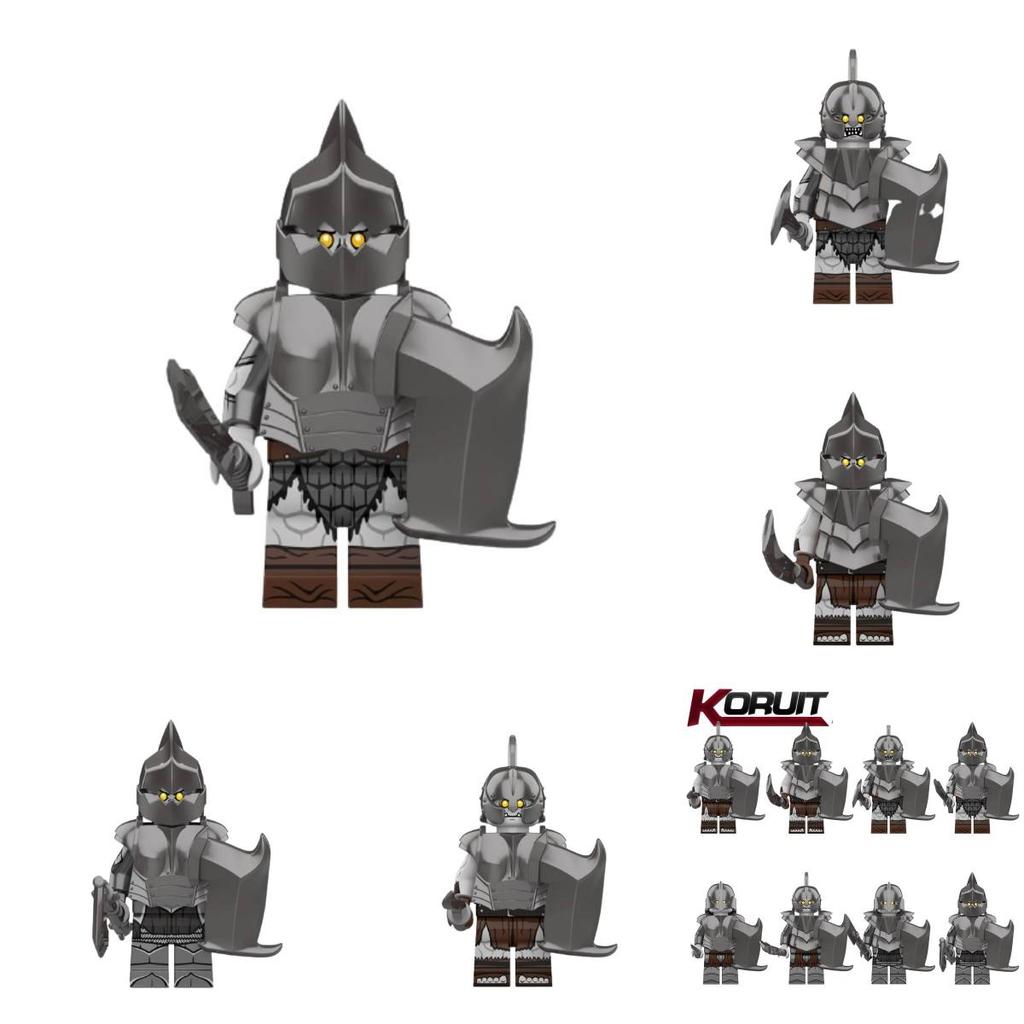 Kt1056 Серия Древний Солдат Орк Конструктор Фигурка Игрушка Пакет