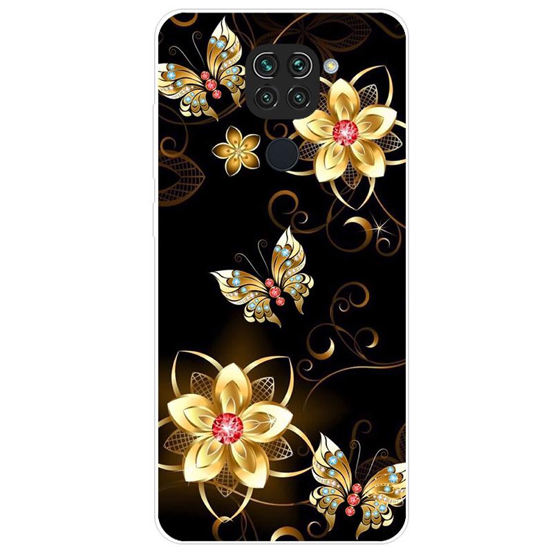 Чехол для телефона Xiaomi Redmi Note 9 Чехол 6.53;' Мягкий силиконовый чехол-накладка из ТПУ для Xiaomi Redmi Note 9, чехол-накладка Fundas Para