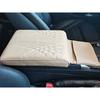 Car Armrest Pad Cover PU Leather Center Console Box Cushion Mat Protector Beige