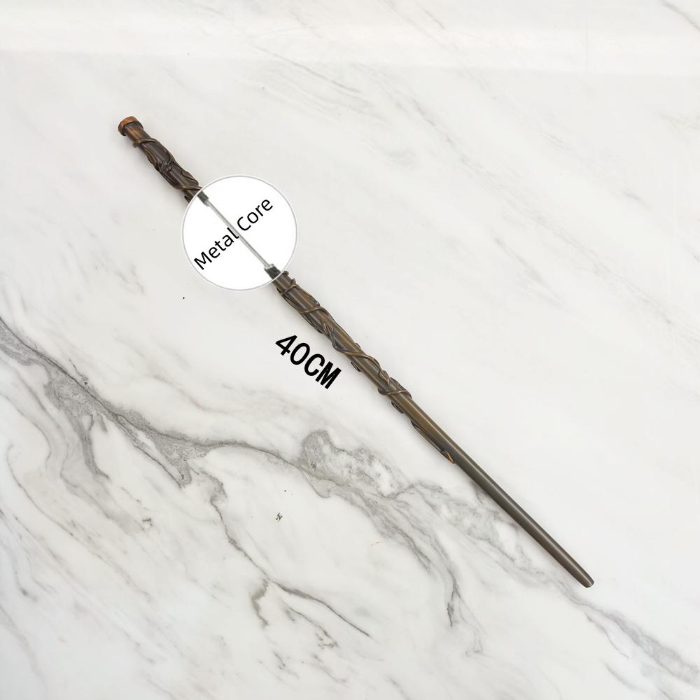 Anime Show Metal Core Magic Dumbledore Wand Children Decoration Toy  For Kids Hermione Bacchetta Di Magic Stick