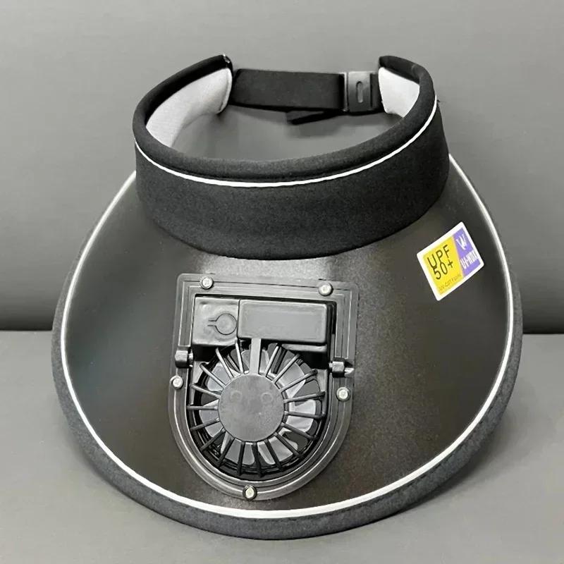 Кепка с охлаждающим вентилятором, дышащая, с USB-подзарядкой, кепка с козырьком от солнца и вентилятором для мужчин, женщин, девушек, мальчиков, для спорта, рыбалки, путешествий