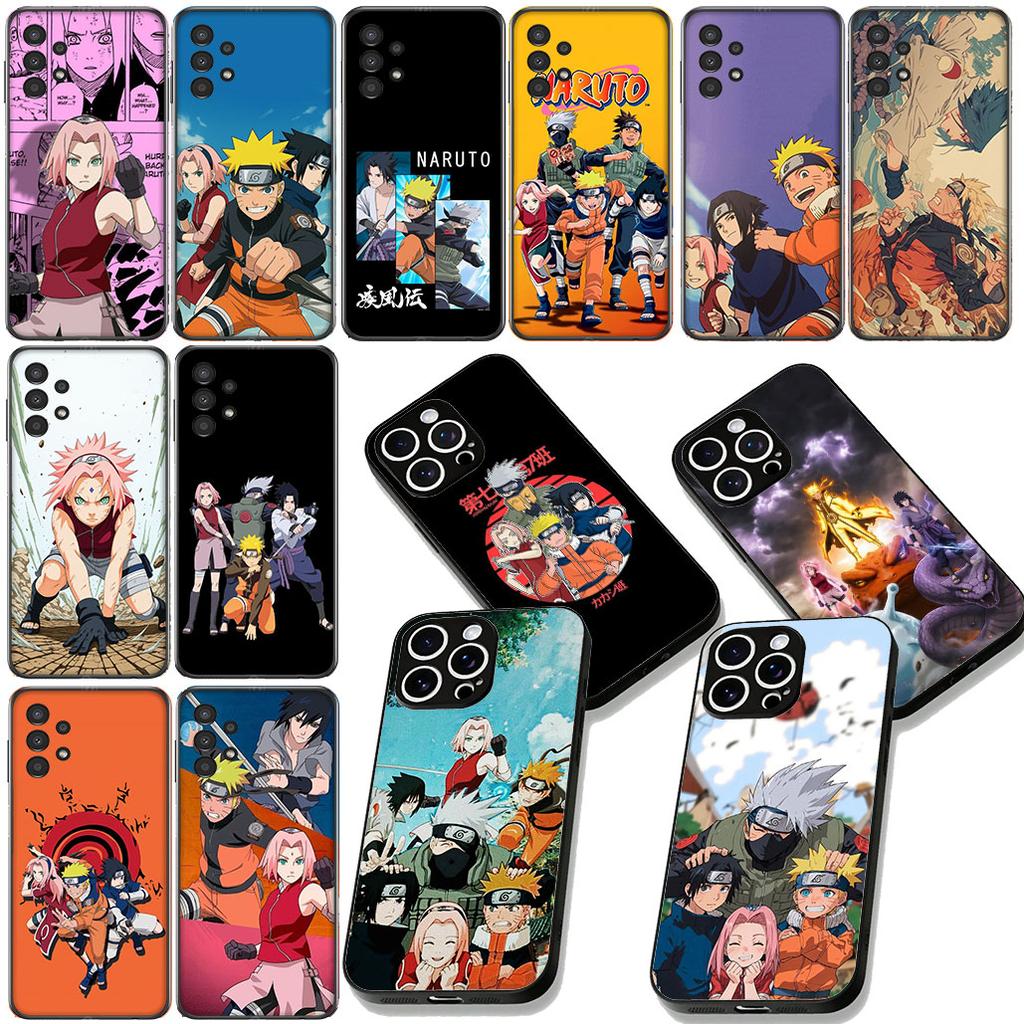 Haruno Sakura Sasuke Narutos Kakashi Phone Cover for Apple iPhone 12 13 Mini XS 11 Pro Max 7 8 Plus + XR 8+ X SE 2020 SE3 Case