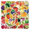 120 Fruit Fruit Doodle Stickers Decorative Notebook Suitcase Cartoon Stickers
