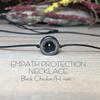 Braided Natural Stone Necklace Black Onyx Black Agate Unique Original Jewelry Women Light Luxury 40cm+5cm Extender Chain