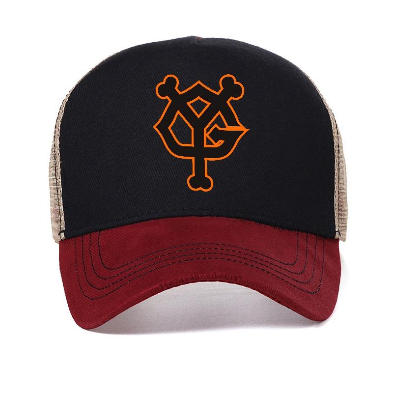 Unisex Mesh breathable visor hat Outdoor Baseball Cap Adjustable Tokyo Yomiuri Giants summer classic printed hats sport bonnet