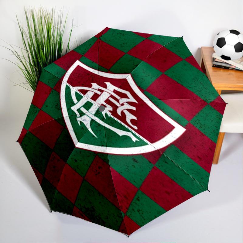 Flumi-nense Crest Wings Printed Automatic Umbrella, 8-Frame for Travel, camping, Casual Umbrella, Essential Gift for  for family and friends