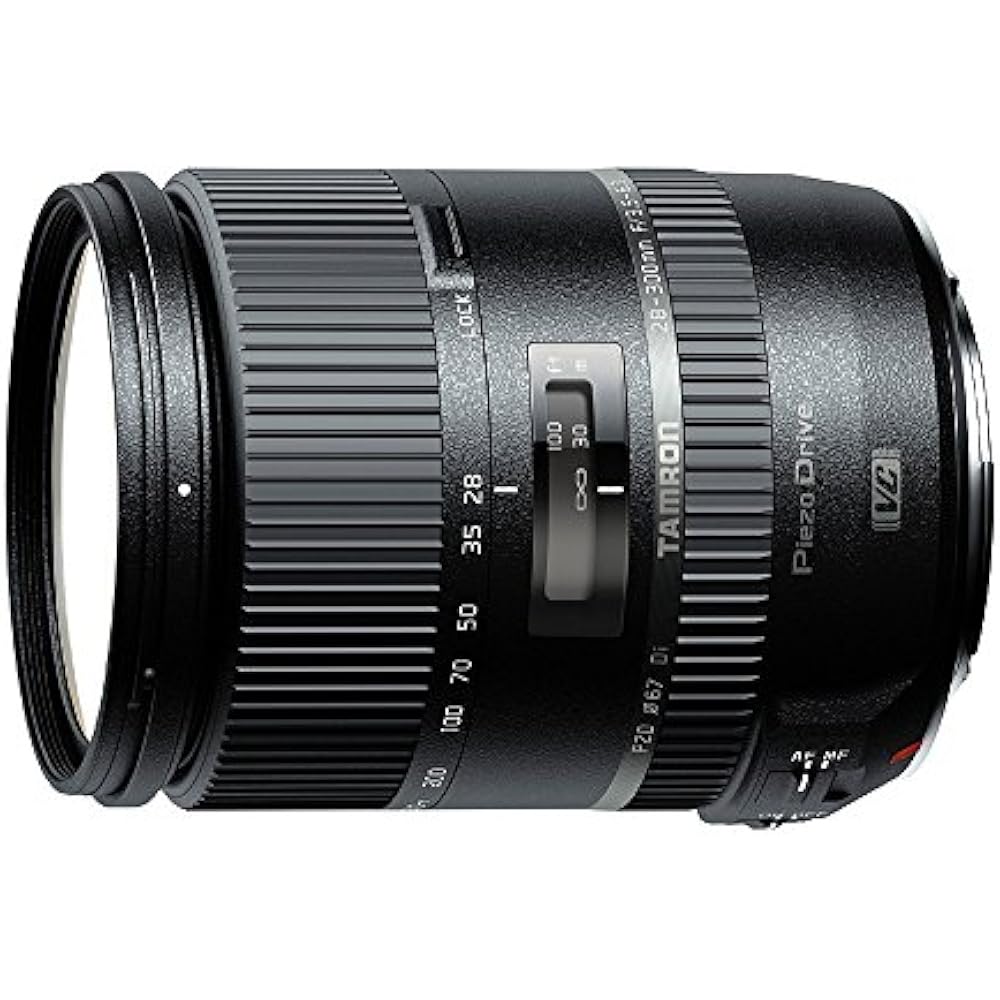 TAMRON A010N High Magnification Zoom Lens 28-300mm F3.5-6.3 Di VC PZD Full Size Compatible with N...