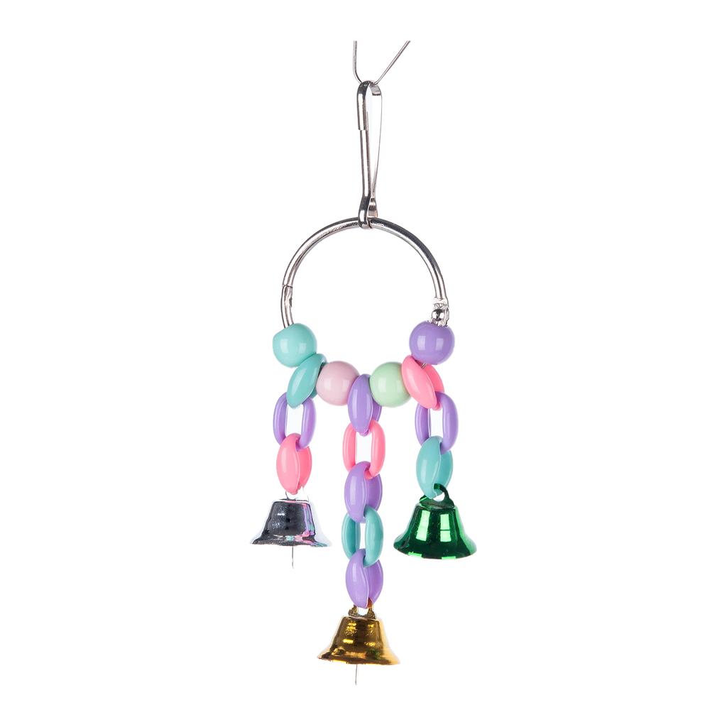 10 шт. игрушки для птиц для попугая, качели, веревочная лестница, жевательные игрушки с колокольчиками, гнездо, подвесная игрушка для